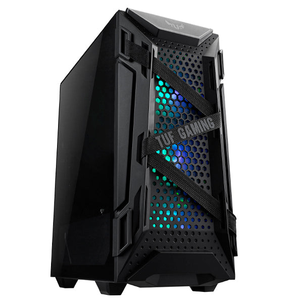 Gabinete ASUS TUF Gaming GT301 RGB Negro 120mm 3*Fan 120mm GT301/BLK/ARGB Fan