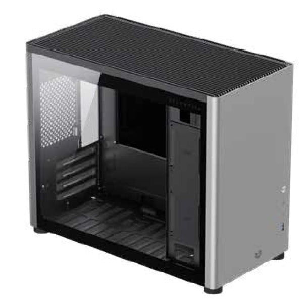 Gabinete Balam Rush Eris Special GI985 Gris Sin Fuente Micro Torre con Cristal
