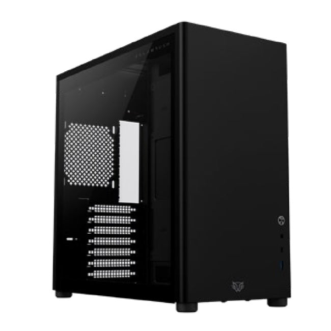 GABINETE BALAM RUSH ERIS JET GM985 NEGRO SIN FUENTE MICRO TORRE CON CRISTAL