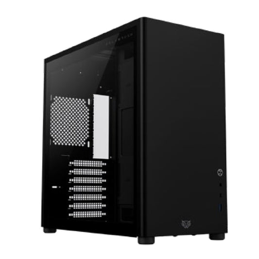 GABINETE BALAM RUSH ERIS JET GM985 NEGRO SIN FUENTE MICRO TORRE CON CRISTAL