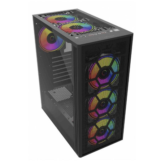 Gabinete Balam Rush Dragonfly II Mesh GM740 Negro