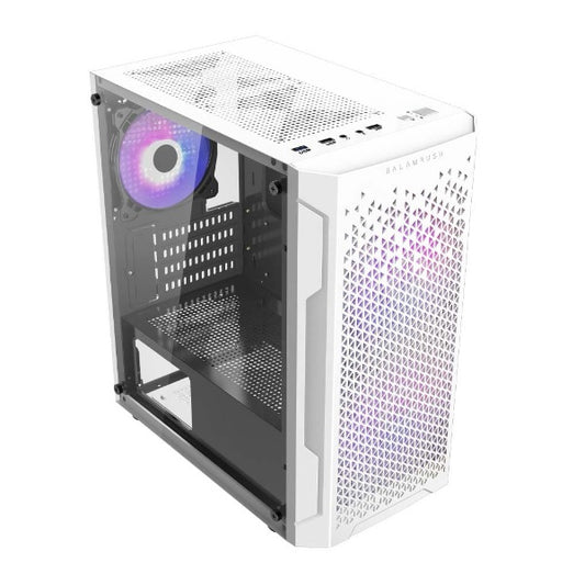 Gabinete Balam Rush Artic GI725 mini torre Blanco