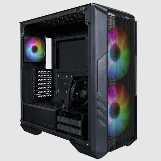 Gabinete Cooler Master MASTERBOX H500 TX/Micro-ATX/ATX/SSI CEB/E-ATX ARGB