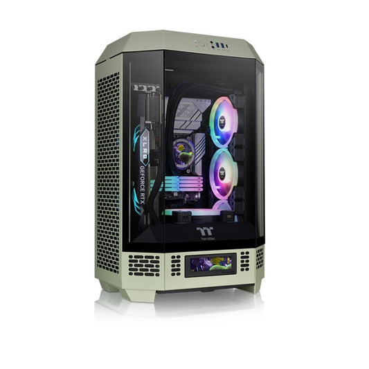 Gabinete Thermaltake The Tower 300 Micro Tower Matcha Green Verde Micro-ATX CA-1Y4-00SEWN-00