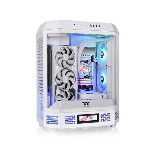 Gabinete Thermaltake The Tower 600 Mid Tower Snow Blanco ATX CA-1Z1-00M6WN-00