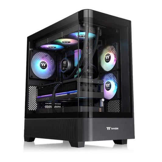 Gabinete Thermaltake View 290 TG ARGB Mid Tower Negro 3xVentiladores 120mm ATX CA-11G-00M1WN-00