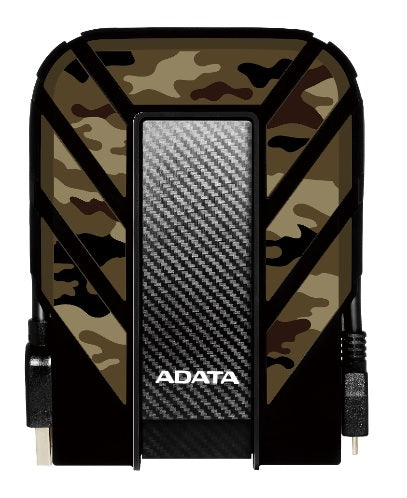 HD EXT 1 TB ADATA 2.5 USB 3.0 HD710BK/1TB CONTRA AGUA Y GOLPES CAMOUFLAGE MILITAR EDITION SPECIAL