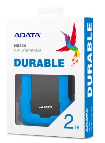 HD EXT 2TB ADATA 2.5 USB 3.1 azul contra golpes AHD330-2TU31-CBL