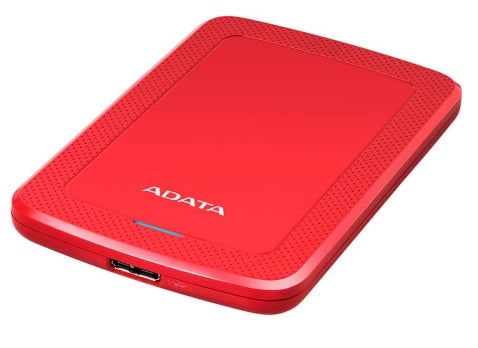 HD Ext 2 TB Adata 2.5 USB 3.1 HV300 Slim Color Rojo AHV300-2TU31-CRD