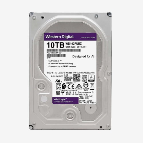 HD 10TB WESTERN DIGITAL MODELO WD102PURZ PURPLE