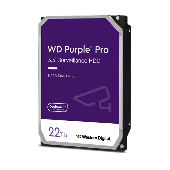 HD 22TB Western Digital modelo WD221PURP Purple Pro Surveillance