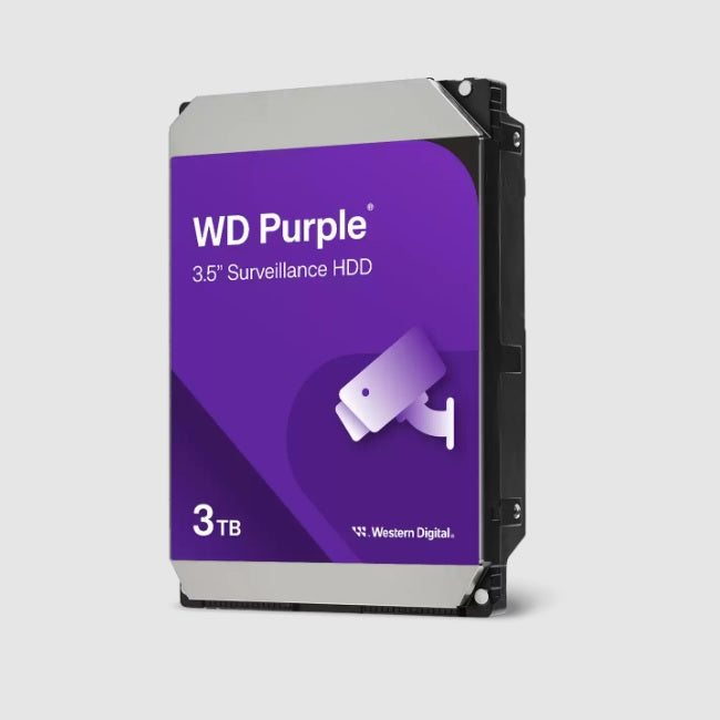 HD 3TB Western Digital modelo WD33PURZ Purple Surveillance