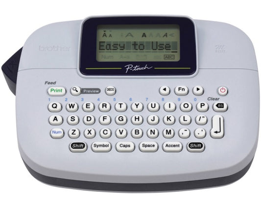 Rotulador Brother PT-M95 Portatil P-Touch Pantalla LCD Utiliza cintas No laminadas serie M 9mm 12 mm 7.5mm / seg