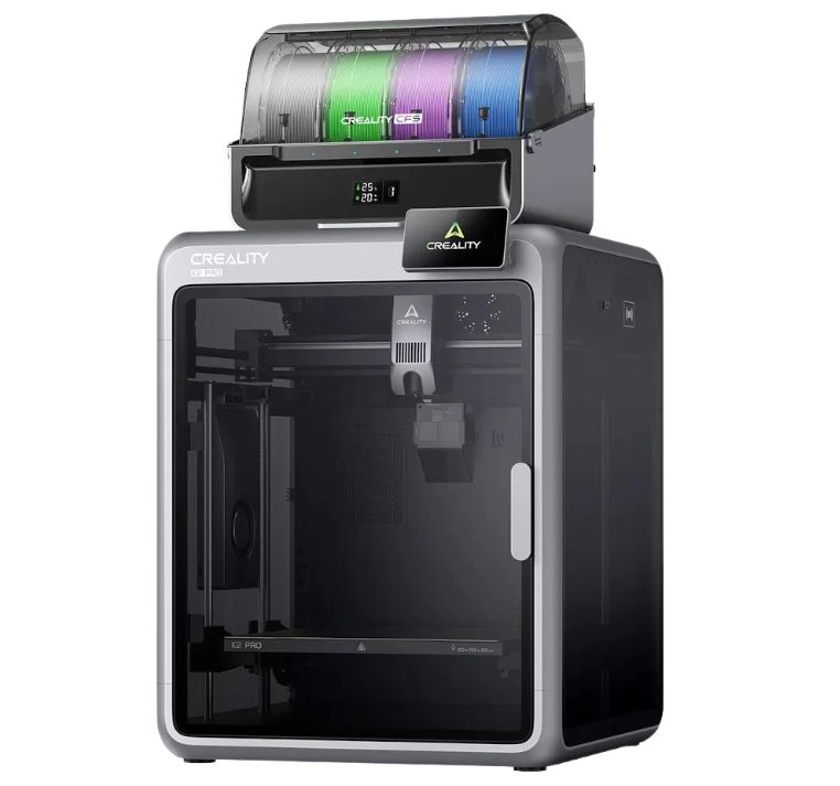 Impresora 3D Creality PR-2742 K2 PRO Combo con CFS (Creality Filament System) 30 x 30 x 30 cm no incluye filamentos