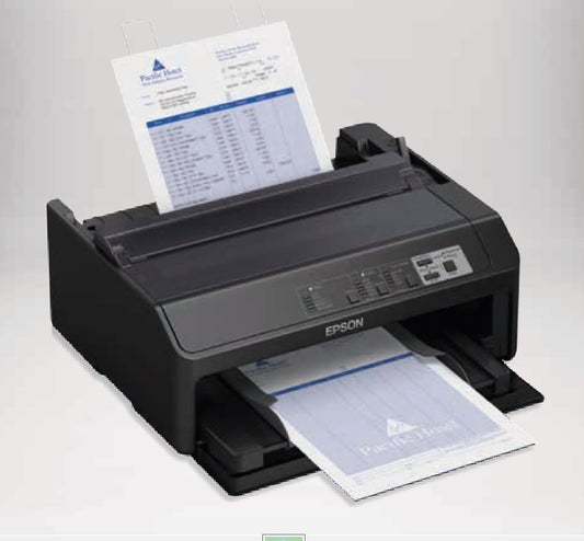 Impresora Epson Matriz de puntos FX890NII negra 9 pines USB 10 pulgadas de ancho