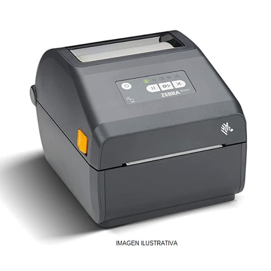 Impresora Zebra ZD421 DT Termica Directa 4in /203dpi 4Ips con puertos Usb Ethernet No Utiliza Ribbon ZD4A042-D01E00EZ