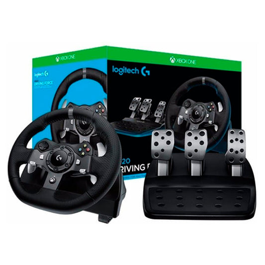 Volante Logitech G920 Driving Force Compatible con PC/XBOX ONE 1xPedales