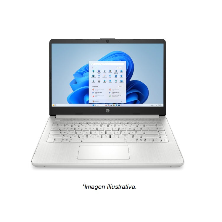 Laptop HP 14IN Intel N150 14 pulg 8GB 128SSD Windows 11 home