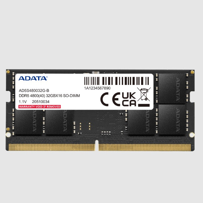 Sodimm ADATA 16GB DDR5 5600Mhz AD5S560016G-S