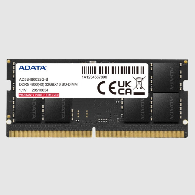 Sodimm ADATA 32GB DDR5 4800Mhz AD5S480032G-S