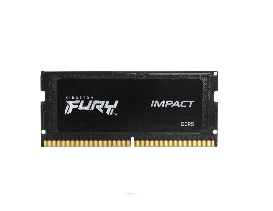 Sodimm Kingston 16GB DDR5 5600Mhz Fury Impact Black KF556S40IB-16
