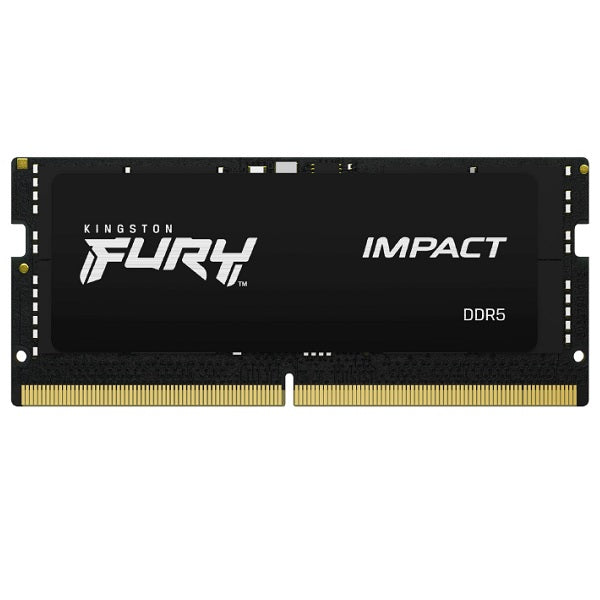 Sodimm Kingston 16GB DDR5 4800Mhz Fury Impact Black KF548S38IB-16