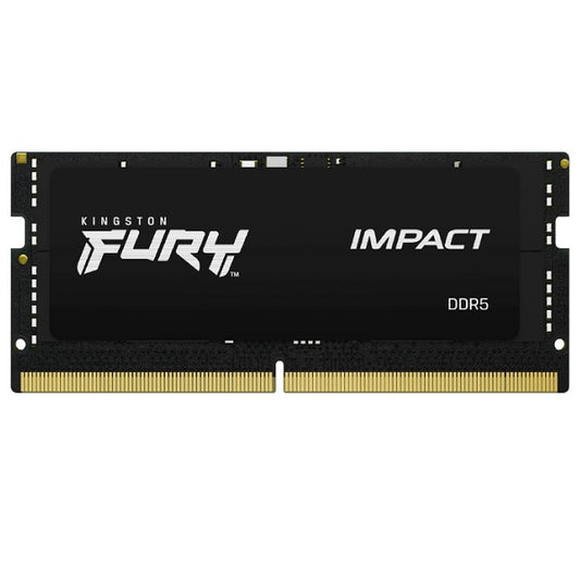 Sodimm Kingston 16GB DDR5 4800Mhz Fury Impact Black KF548S38IB-16