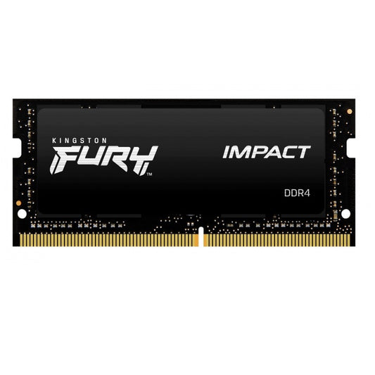 Sodimm Kingston Fury 32GB DDR4 3200Mhz Impact Black KF432S20IB/32