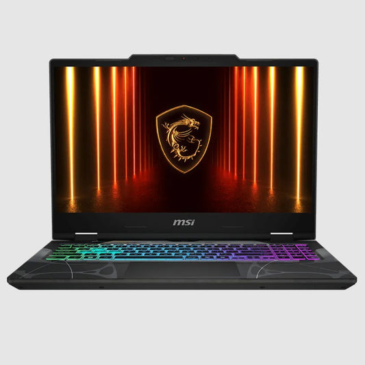 Laptop MSI CYBORG A15 AI Gamer AMD Ryzen AI 5 240 16GB DDR5 (2X8GB) SSD 512GB NVME RTX 5050 8GB 15.6 FHD 144Hz Win 11 Home incluye Backpack