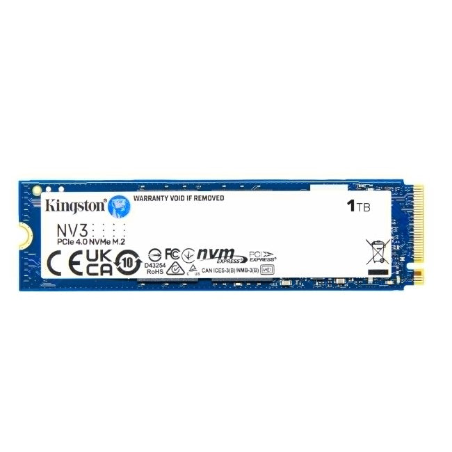 SSD M.2 2280 NVMe/PCIe 1TB Kingston NV3 PCIe 4.0 6000MB/s SNV3S/1000G