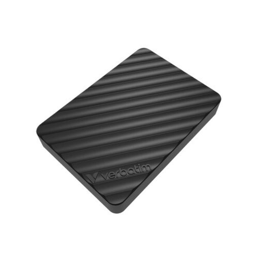 SSD Verbatim Store N Go mini USB-C de 1TB Stripe modelo VB32035 color Gris con Negro