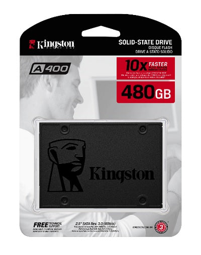 SSD 2.5 480GB Kingston SATAIII SA400 6Gb/s 7mm SA400S37/480G