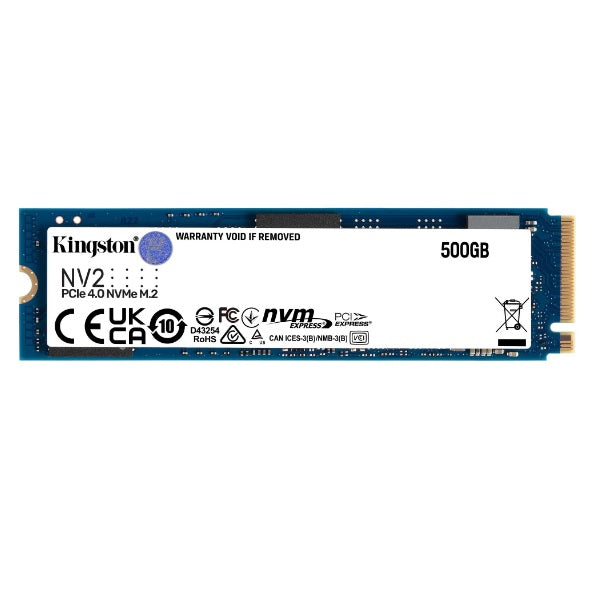 SSD M.2 2280 NVMe/PCIe 500GB Kingston NV2 3x4 3000MB/s SNV2S/500G