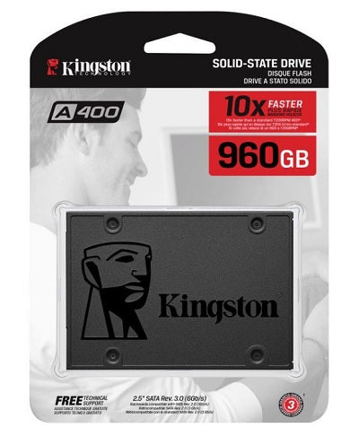 SSD 2.5 960GB Kingston SATAIII SA400 6Gb/s 7mm SA400S37/960G