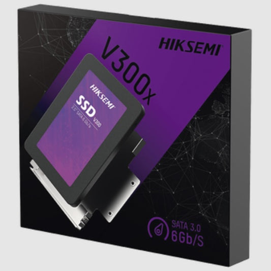 SSD 2.5 1TB Hikvision V300X/1TB para videovigilancia Uso 24/7 / Compatible con epcom HiLook y HIKVISION (Seleccionados) / Incluye Base