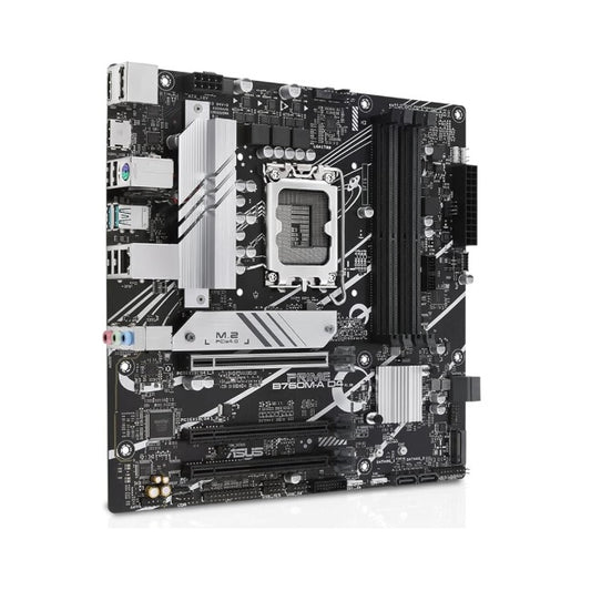 Tarjeta Madre ASUS PRIME B760M-A D4-CSM socket 1700 1xDP 2xHDMI 2xUSB 2.0 2xUSB 3.2 3xAudioJacks