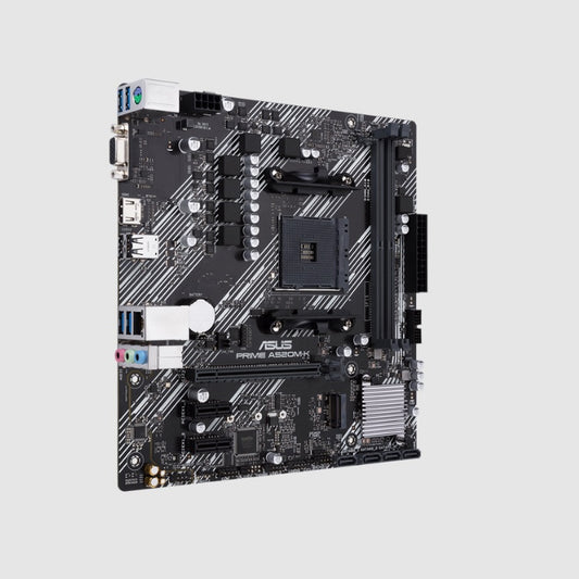 Tarjeta Madre ASUS PRIME A520M-K/CSM Socket AM4 4xUSB 3.2 2xUSB 2.0 3xAudioJack 1xHDMI 2xDIMM DDR4