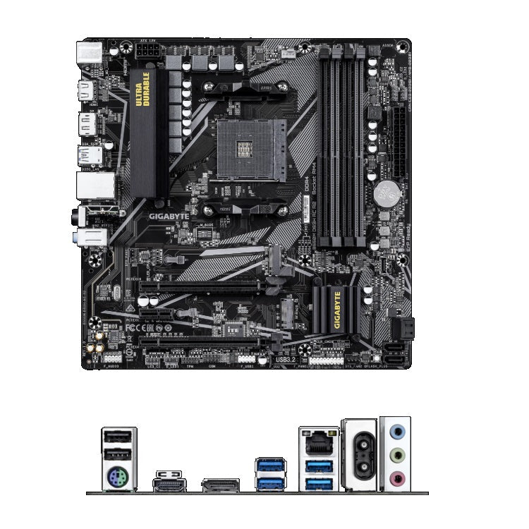 Tarjeta madre Gigabyte B550M DS3H AC R2 1.0 socket AM4 4xDDR4 HDMI DP Wifi Bluetooth