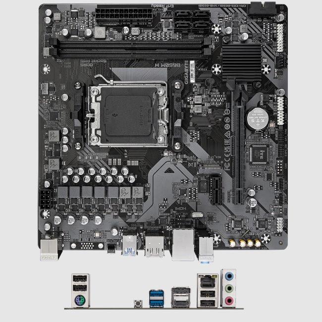 Tarjeta madre Gigabyte B650M H socket AM5 2xDDR5 1xHDMI 1xDP Micro ATX