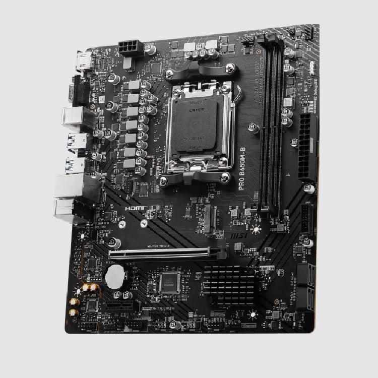 Tarjeta madre MSI PRO B650M-B socket AM5 2xDDR5 HDMI VGA Micro ATX