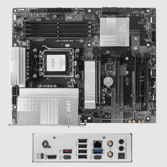 Tarjeta Madre MSI PRO B850-P WIFI WIFI Socket AM5 4xDDR5 1xHDMI 256GB MicroATX
