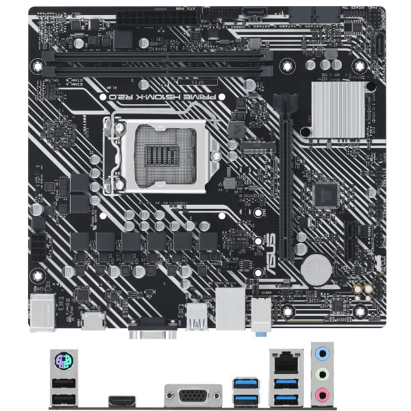 Tarjeta madre Asus Prime H510M-K R2.0 socket 1200 10/11a Gen 2xDDR4 VGA HDMI Micro ATX