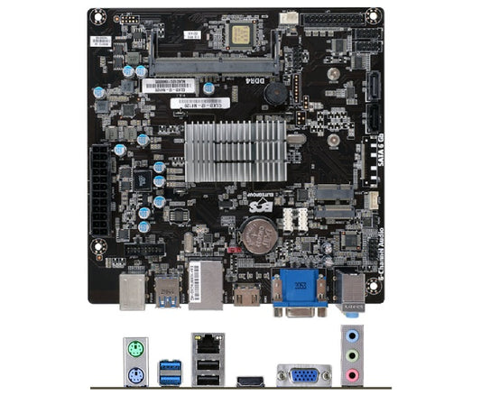 Tarjeta madre ECS GLKD-I2-N4020 con procesador Intel Celeron N4020 1xDDR4 2400 SO-DIMM VGA HDMI
