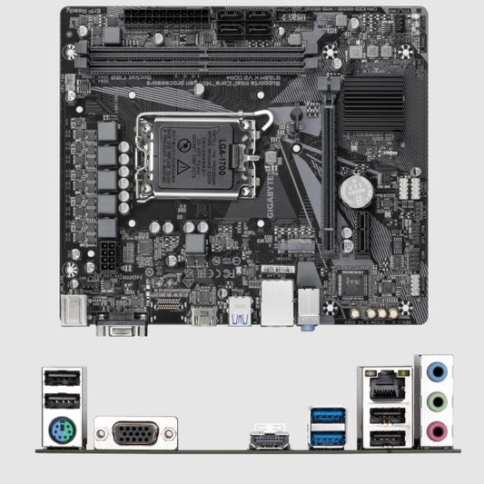 Tarjeta madre Gigabyte B760M K V2 DDR4 socket 1700 Gen 12/13/14 2xDDR4 1xVGA 1xHDMI Micro ATX