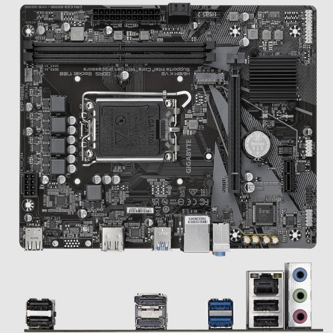 Tarjeta madre Gigabyte H610M K V2 socket 1700 Gen 12/13/14 2xDDR5 1xHDMI 1xDP Micro ATX
