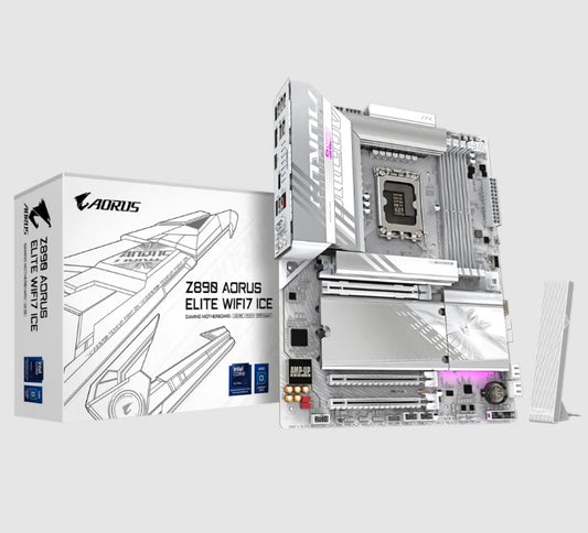 Tarjeta madre Gigabyte Z890 Aorus Elite WIFI7 ICE socket 1851 Series 2 4xDDR5 DP ATX