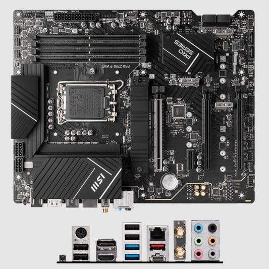 Tarjeta madre MSI Pro Z790-P Wifi DDR5 socket 1700 12/13/14a Gen 4xDDR5 HDMI DP ATX