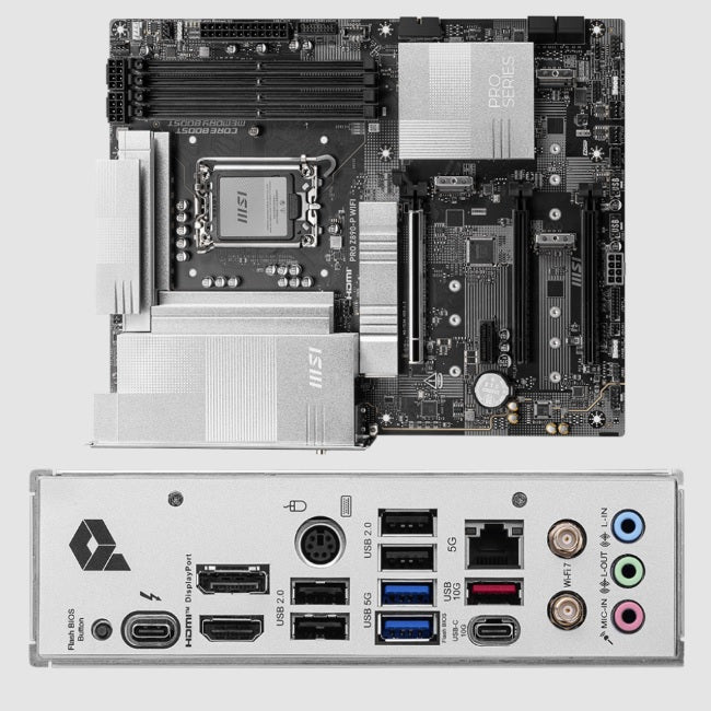 Tarjeta madre MSI PRO Z890-P Wifi socket 1851 Series 2 4xDDR5 HDMI DP ATX
