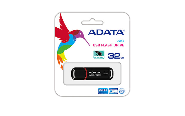Memoria Adata 32GB USB 3.0 AUV150 Negro