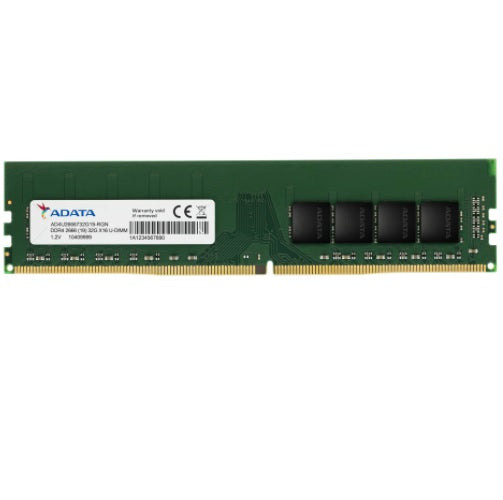Memoria Adata 4GB DDR4 2666Mhz U-DIMM AD4U26664G19-SGN
